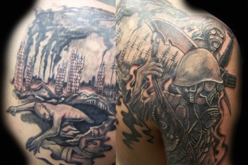 Realistic tattoos Tattoos apocalypse